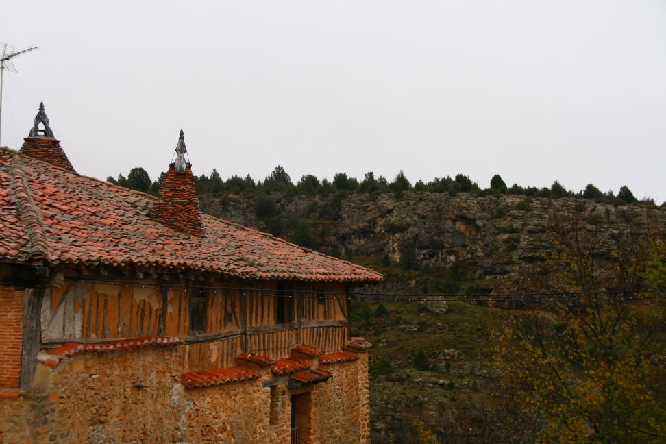 Arquitectura de Calatañazor, un pueblo de la provincia de Soria.
