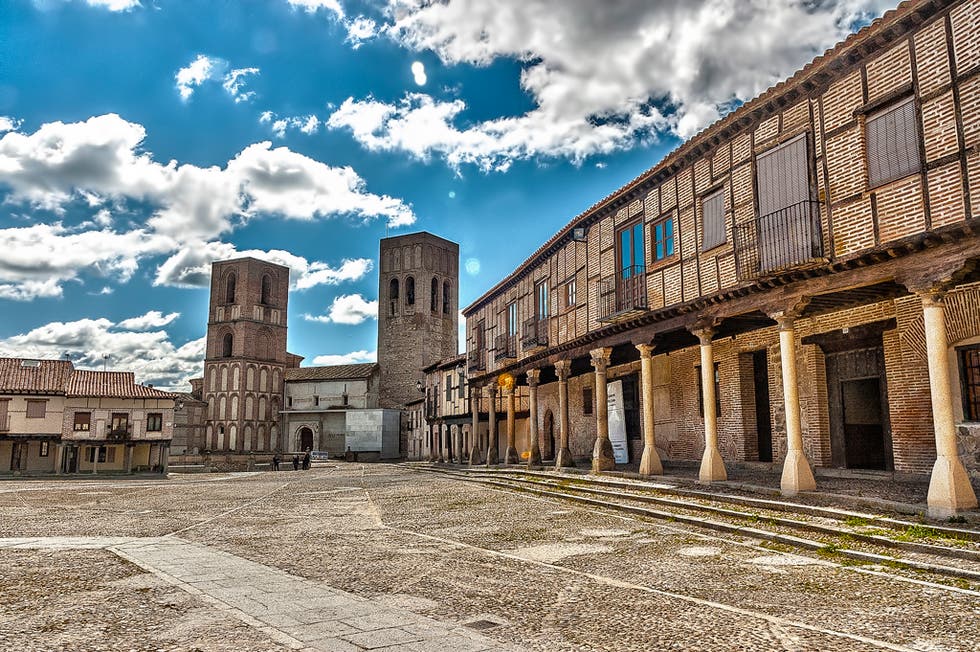 Entramado medieval de Arévalo.