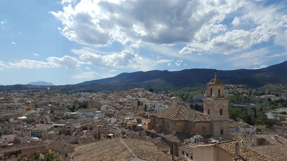 Caravaca de la Cruz desde el aire, un pueblo con mucho encanto.