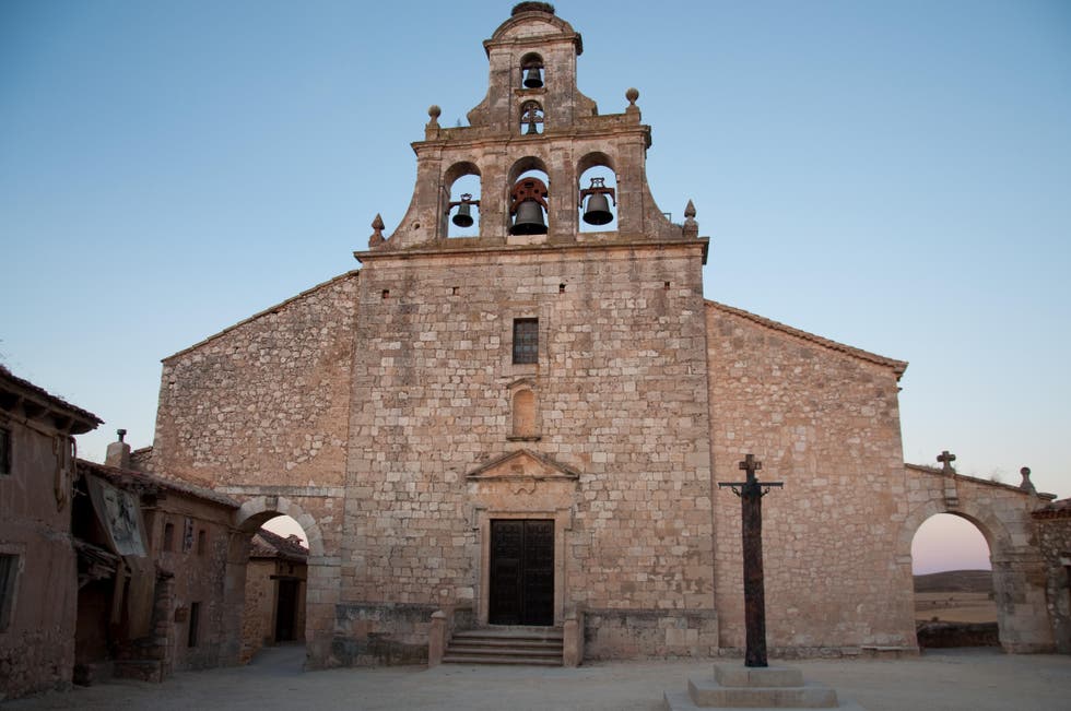 Ermita de San Miguel en Maderuelo.