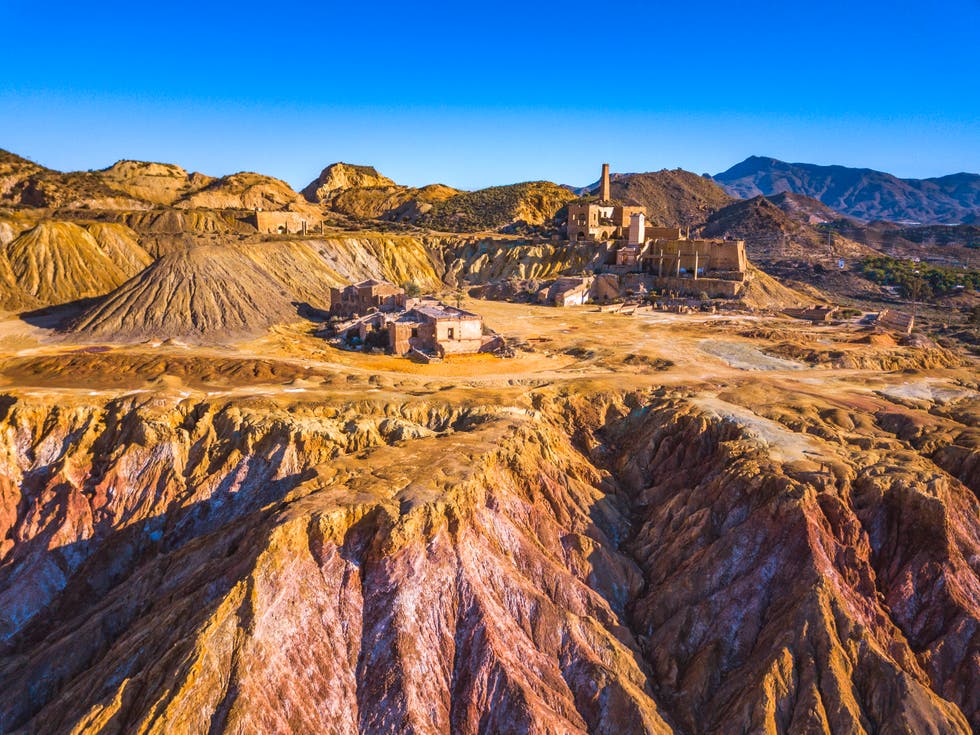 Parajes mineros y desérticos de Mazarrón.