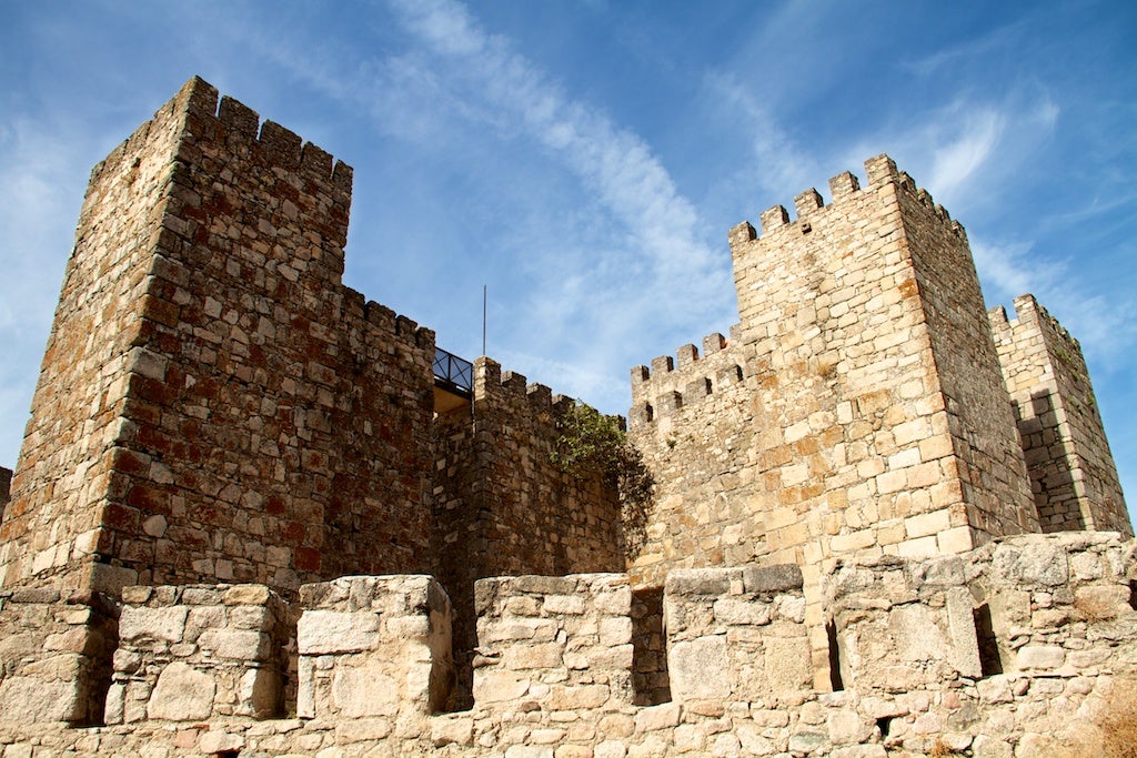 Castillo de Trujillo en Extremadura