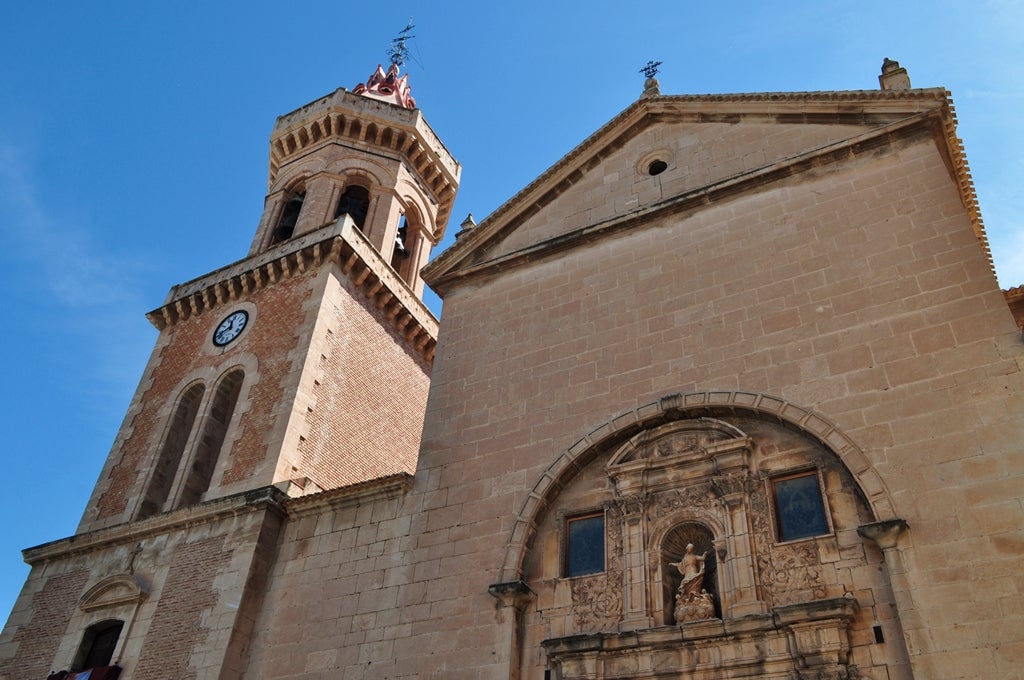 Basílica de Nuestra Señora de la Asunción de Cieza, uno de los pueblos con encanto en Murcia.